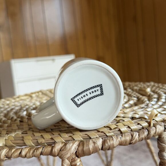 FISHS EDDY  Snarky Sayings 10oz Coffee Mug - Picture 5 of 7